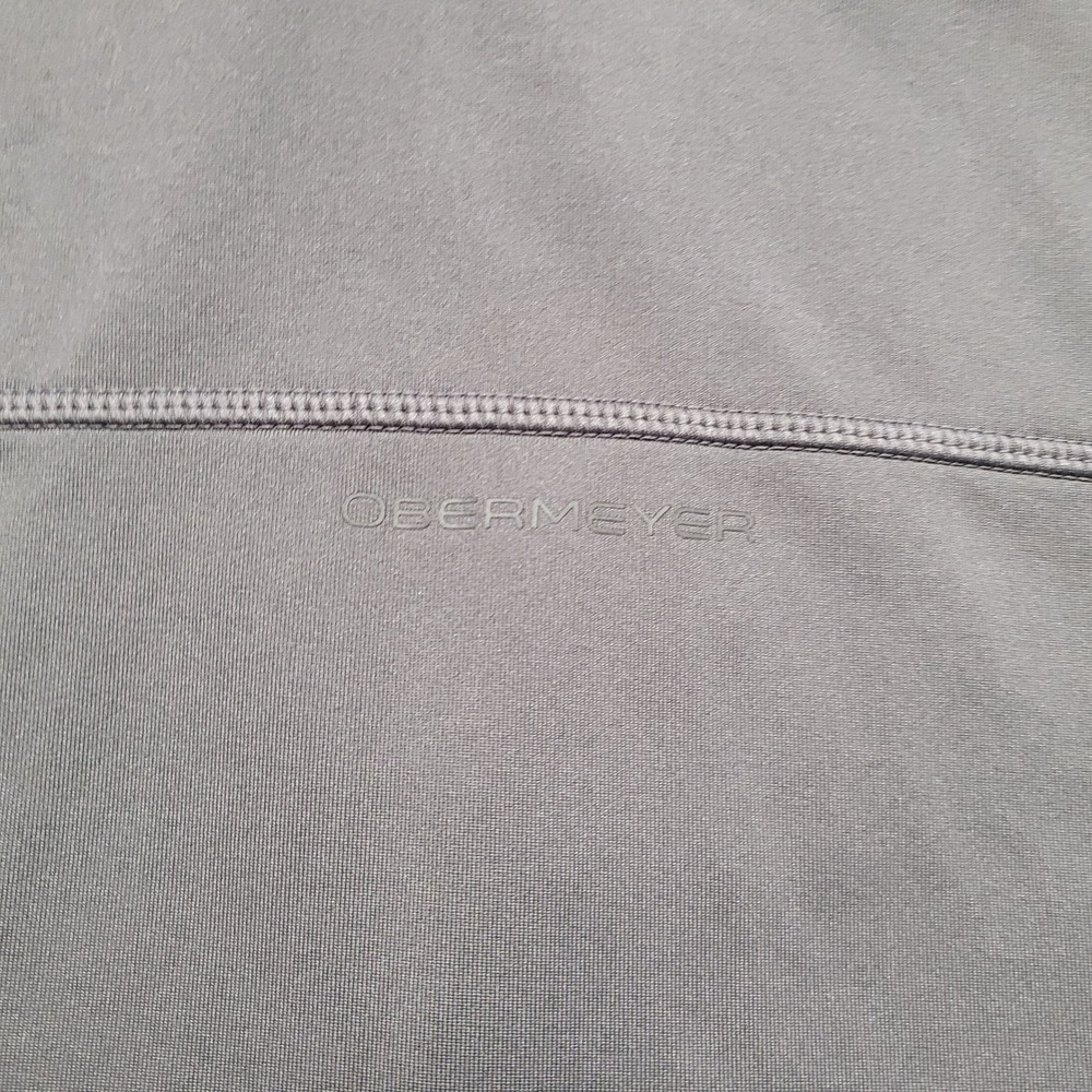 Obermeyer Flex Shirt Mens Large Grey 1/4 Zip Pullover Outdoors Active Base Layer - Picture 16 of 16